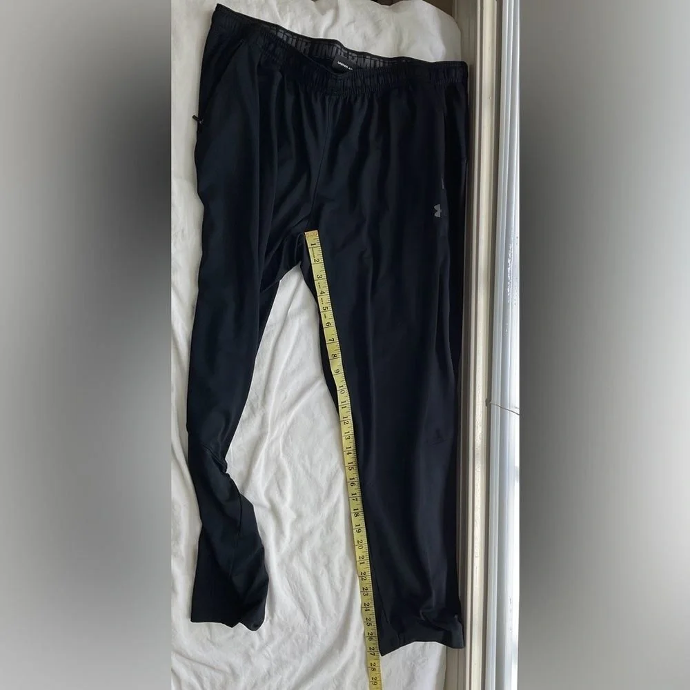 Under Armour Womens‎ Black Fitted Workout Pants Size XL